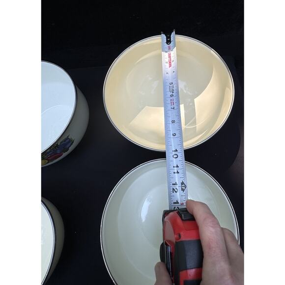 Vintage Metro Vitroceramic Bowls Set of 4 - Picture 4 of 16